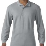 PREMIUM COTTON® ADULT LONG SLEEVE DOUBLE PIQUÉ POLO