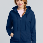 HEAVY BLEND™ LADIES' FULL ZIP HOODED SWEATSHIRT