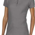 SOFTSTYLE® LADIES' DOUBLE PIQUÉ POLO