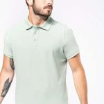 MEN'S ORGANIC PIQUÉ SHORT-SLEEVED POLO SHIRT