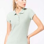 LADIES’ ORGANIC PIQUÉ SHORT-SLEEVED POLO SHIRT