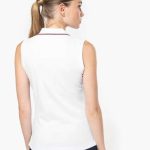 LADIES' SLEEVELESS POLO SHIRT