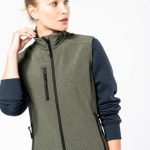 LADIES' SOFTSHELL BODYWARMER-KA404