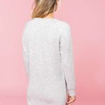 ORGANIC FLEECE LOUNGE DRESS