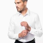 MEN'S FITTED LONG-SLEEVED NON-IRON SHIRT