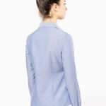 LADIES' LONG-SLEEVED OXFORD SHIRT