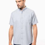 MEN'S SHORT-SLEEVED OXFORD SHIRT