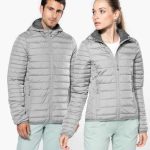 LADIES' LIGHTWEIGHT HOODED PADDED JACKET