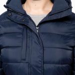 LADIES' LIGHTWEIGHT HOODED PADDED PARKA