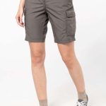 LADIES' LIGHTWEIGHT MULTIPOCKET BERMUDA SHORTS