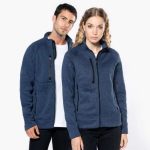 MEN'S FULL ZIP HEATHER JACKET