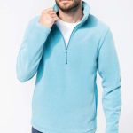 ENZO - ZIP NECK MICROFLEECE JACKET-KA912