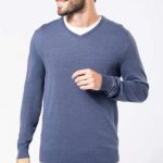 MEN’S V-NECK JUMPER
