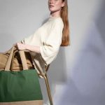 CANVAS & JUTE HOLD-ALL SHOPPER BAG