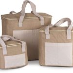 JUTE COOL BAG - LARGE SIZE