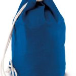 COTTON SAILOR-STYLE BAG WITH DRAWSTRING