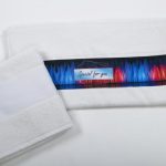 OLIMA TOWEL WITH SUBLIMATION BORDURE