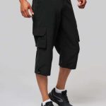 LEISUREWEAR CROPPED TROUSERS