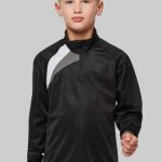 KIDS' ZIP NECK TRAINING TOP