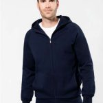 MEN'S ZIPPED HOODIE