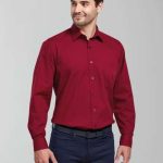 MEN'S LONG SLEEVE POPLIN SHIRT