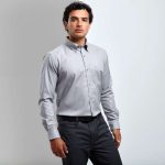 MEN’S LONG SLEEVE SIGNATURE OXFORD SHIRT