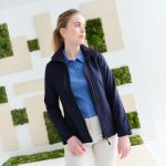 WOMEN'S HONESTLY MADE RECYCLED PRINTABLE SOFTSHELL JACKET