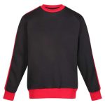 CONTRAST CREW SWEATSHIRT