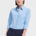 SOL'S EFFECT - 3/4 SLEEVE STRETCH WOMEN'S SHIRT