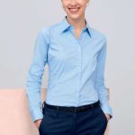 SOL'S EDEN - LONG SLEEVE STRETCH WOMEN'S SHIRT