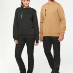 UNISEX DAYTODAY CONTRASTING POCKET SWEATSHIRT