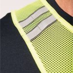 FLUORESCENT MESH SPORTS VEST