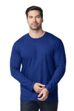 SOFTSTYLE™ FELNŐTT HOSSZÚ UJJÚ PÓLÓ - Image 4