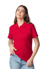 SOFTSTYLE™ NŐI DUPLA PIKÉ PÓLÓ - Image 4