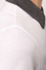 NŐI KÉTTÓNUSÚ JERSEY GALLÉROS PÓLÓ - Image 4