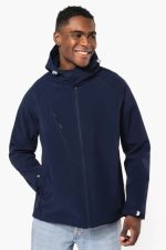 FÉRFI KAPUCNIS SOFTSHELL KABÁT