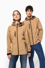 UNISZEX 3 RÉTEGŰ SOFTSHELL KAPUCNIS KABÁT LEVEHETŐ UJJAKKAL - Image 7
