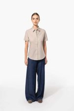 JUDITH - NŐI RÖVID UJJÚ KÖNNYEN KEZELHETŐ POLYCOTTON POPLIN ING - Image 2