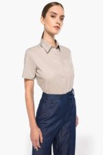 JUDITH - NŐI RÖVID UJJÚ KÖNNYEN KEZELHETŐ POLYCOTTON POPLIN ING - Image 3
