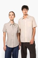JUDITH - NŐI RÖVID UJJÚ KÖNNYEN KEZELHETŐ POLYCOTTON POPLIN ING - Image 4