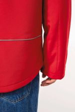 FÉRFI KAPUCNIS SOFTSHELL BÉLELT PARKA - Image 3