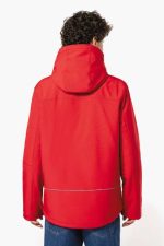 FÉRFI KAPUCNIS SOFTSHELL BÉLELT PARKA - Image 5