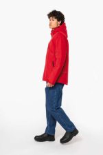 FÉRFI KAPUCNIS SOFTSHELL BÉLELT PARKA - Image 9