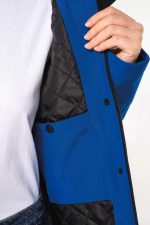 NŐI KAPUCNIS SOFTSHELL BÉLELT PARKA - Image 3