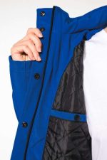 NŐI KAPUCNIS SOFTSHELL BÉLELT PARKA - Image 4