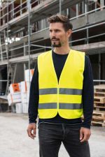 ALAP BIZTONSÁGI MELLÉNY EMBLÉMÁZÁSHOZ "KARLSRUHE" - 2 TÉPŐZÁRRAL