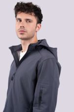 FÉRFI 3 RÉTEGŰ LEVEHETŐ KAPUCNIS SOFTSHELL DZSEKI
