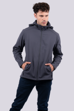 FÉRFI 3 RÉTEGŰ LEVEHETŐ KAPUCNIS SOFTSHELL DZSEKI - Image 2
