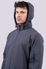 FÉRFI 3 RÉTEGŰ LEVEHETŐ KAPUCNIS SOFTSHELL DZSEKI - Image 3