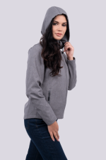 NŐI 3 RÉTEGŰ LEVEHETŐ KAPUCNIS SOFTSHELL DZSEKI - Image 2